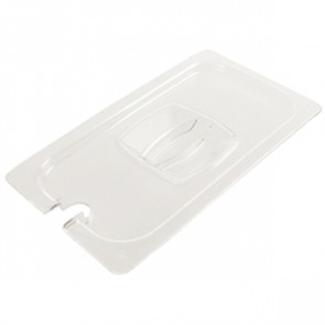 Rubbermaid Polycarbonate 1/4 Gastronorm Notched Lid