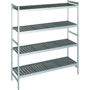 Fermod Shelving Set With 2 Ends And 4 Shelves 1200x 560x 1685mm