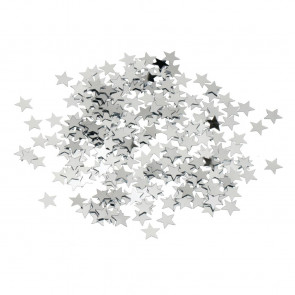 Silver Star Confetti