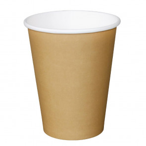 Fiesta Disposable Brown Hot Cups 450ml x50