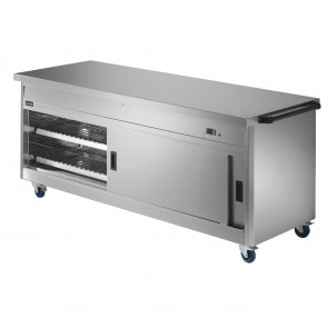 Lincat Panther Hot Cupboard and Plain Top P8P6