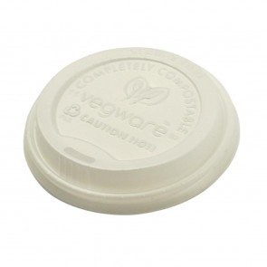 Vegware Compostable Hot Cup Lids 12oz and 16oz