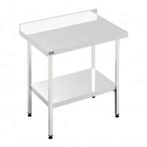 Lincat 600 Series Stainless Steel Wall Table with Undershelf 1500mm