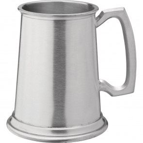 Utopia Albany Brushed Pewter Tankard 580ml