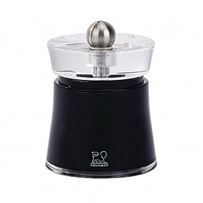 Peugeot Bali Acrylic Pepper Mill Black 3in