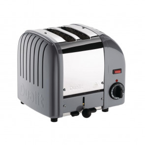 Dualit Vario Classic Toaster 2 Slot Cobble Grey 20403