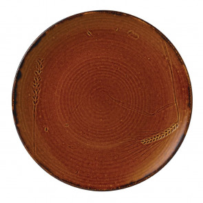 Dudson Harvest Plate Brown 230mm