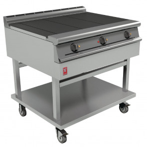 Falcon Dominator Plus 3 Hotplate Boiling Table with Castors E3121