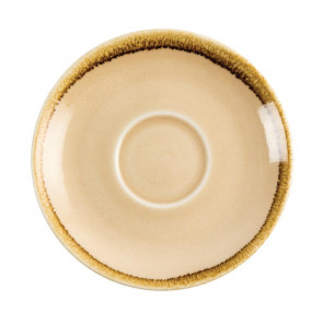 Olympia Kiln Cappuccino Saucer Sandstone 140mm