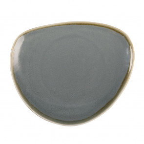 Olympia Kiln Triangular Plate Ocean 230mm