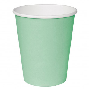 Fiesta Takeaway Coffee Cups Single Wall Turquoise 340ml x50