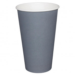 Fiesta Takeaway Coffee Cups Single Wall Charcoal 450ml x50