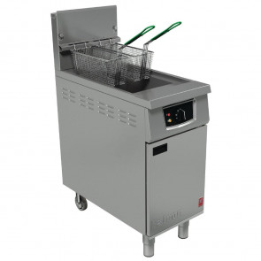 Falcon 400 Series Single Pan Twin Basket Gas Fryer LPG G401