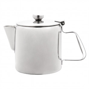 Olympia Concorde Tea Pot Stainless Steel 48oz