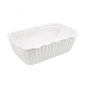 Dalebrook Medium White SAN Salad Crock