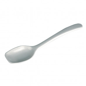 White Serving Spoon