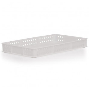 30x18 - Confectionery Tray Solid Base Perforated Sides - 20 Ltr