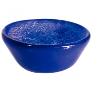 Olympia Mini Glass Bowls Blue 90mm
