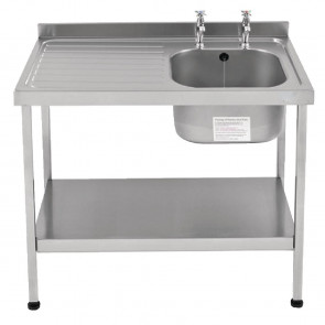 Franke Sissons Self Assembly Stainless Steel Sink Right Hand Bowl 1200x600mm