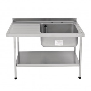 Franke Sissons Self Assembly Stainless Steel Sink Right Hand Bowl 1200x650mm