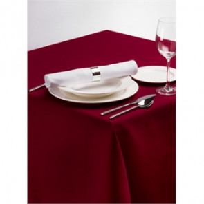 Palmar Polyester Burgundy Tablecloth