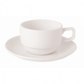 Royal Porcelain Classic White After Dinner Stackable Cups 100ml