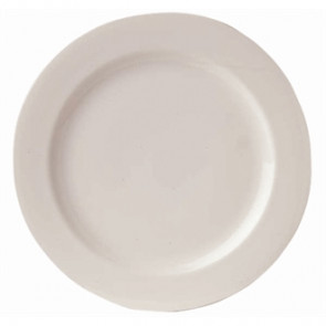 Royal Porcelain Classic White Wide Rim Plates 260mm