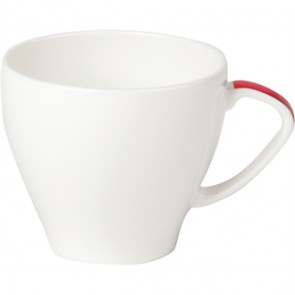 Royal Porcelain Maxadura Edge Red Handled Cups 200ml