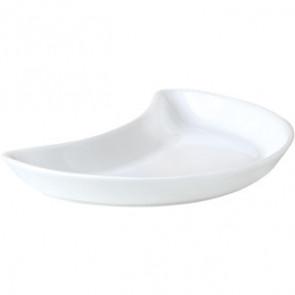 Steelite Monaco White Crescent Salad Plates 202.5mm