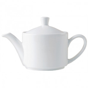 Steelite Monaco White Vogue Teapots 852ml