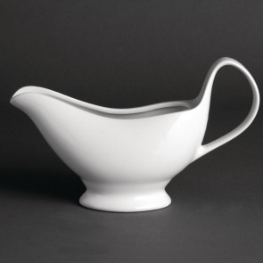 Olympia Whiteware Gravy Boats 340ml 12oz