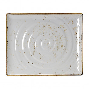 Steelite Craft White Melamine GN 1/2 Rectangular Platter 325mm