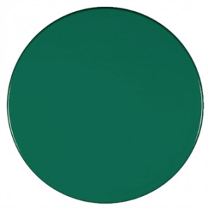 Werzalit Round Table Top Dark Green 800mm