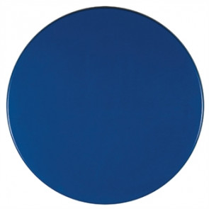 Werzalit Round Table Top Deep Blue 600mm