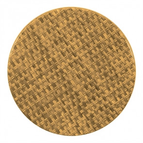 Werzalit Round Table Top Natural Rattan 600mm