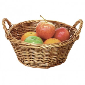 Willow Small Round Table Basket
