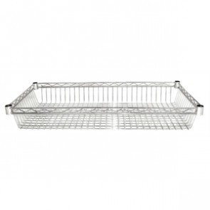 Vogue Chrome Basket (Pack of 2)