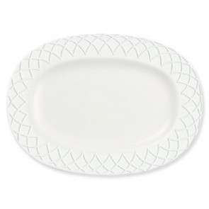 Churchill Alchemy Jardin Rimmed Oval Dishes 330mm